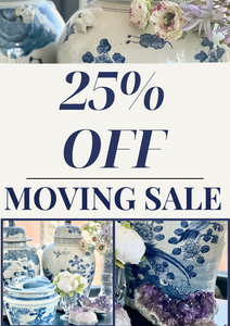 ** EXCLUSIVE OFFER ** MOVING SALE ** 25% OFF **