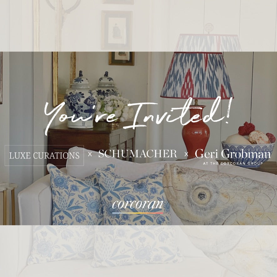 Join us for our Spring Showroom Opening featuring Schumacher, co-hoste ...