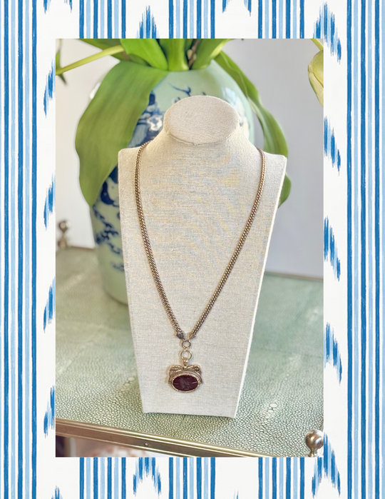 Gold Filled Victorian Charm Necklace, VINTAGE LUXE SPRING DROP #3