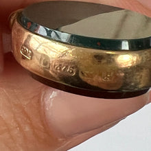 Victorian Yellow Gold 9K Swivel Spinner Fob, Carnelian & Bloodstone