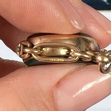 Victorian Yellow Gold 9K Swivel Spinner Fob, Carnelian & Bloodstone