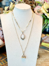 Victorian Monogram Gold Filled Fob Pendant
