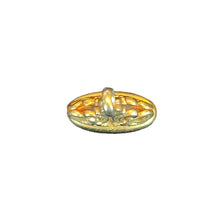 Victorian Monogram Gold Filled Fob Pendant
