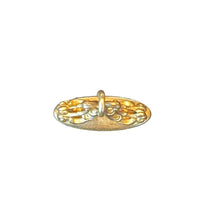Victorian Monogram Gold Filled Fob Pendant