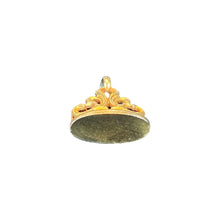 Victorian Monogram Gold Filled Fob Pendant