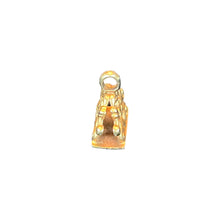 Victorian Monogram Gold Filled Fob Pendant