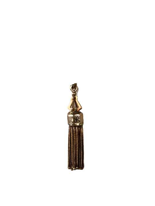 Victorian Yellow Gold 9K Victorian Tassel Gold Pendant