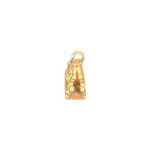Victorian Monogram Gold Filled Fob Pendant