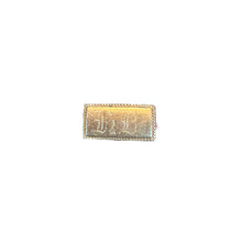 Victorian Monogram Gold Filled Fob Pendant