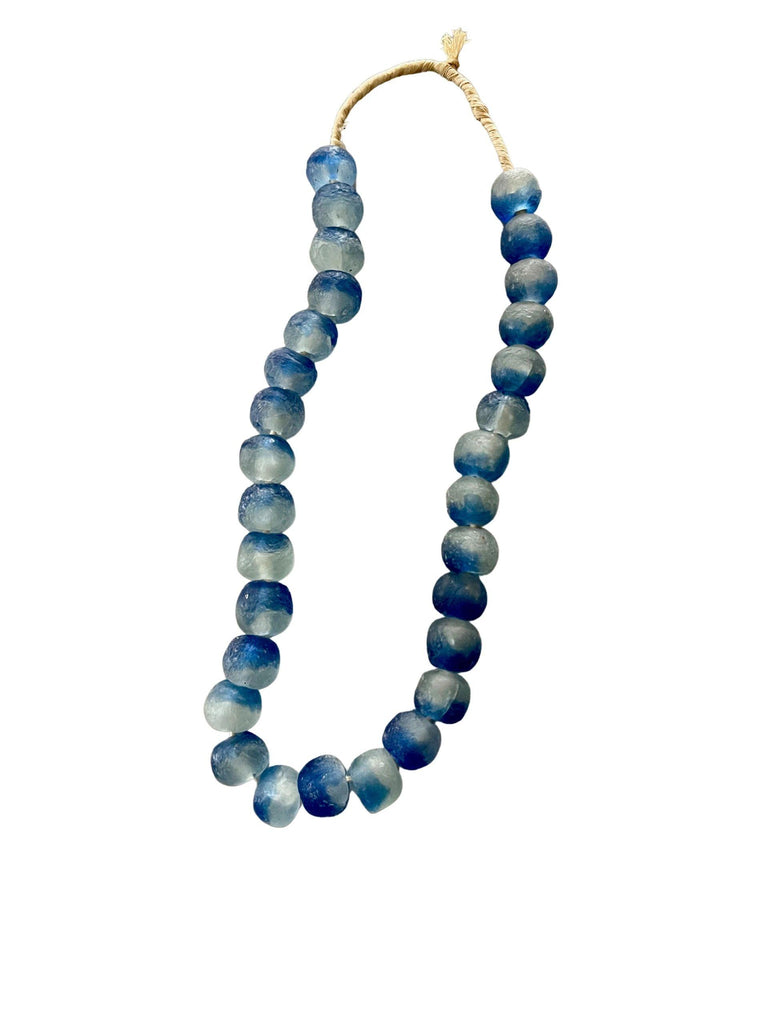 Sea Glass Beads, Sky Blue, Large – Luxe Curations