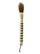 Calligraphy Brush, Jade Abacus Beads, Medium