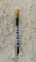 Chinese Calligraphy Brush, Blue and White Porcelain  Double Happiness Beads, Small