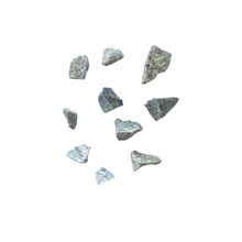 Raw Blue Quartz Chunks, Set of 10