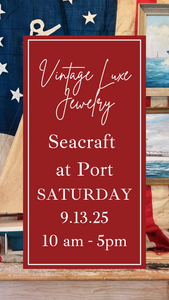 ** Vintage Luxe X Seacraft POP UP- The Fall Edit - SAT 9.13.25 **