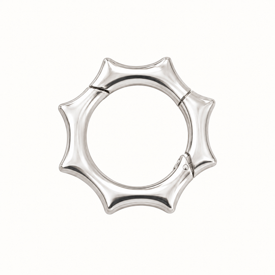 Starburst 925 Sterling Sliver Charm Holder