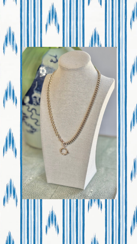 Gold Filled Victorian Charm Necklace, VINTAGE LUXE SPRING DROP #2