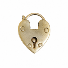 Victorian-Inspired Gold-Filled Working Heart Lock – Large 25mm
