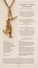 Victorian Gold-Filled Watch Chain Necklace | Anchor & Fish