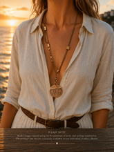 Victorian Gold-Filled Watch Chain Necklace | Oversized Monogram Locket