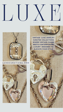 Victorian-Inspired Sterling Silver Working Heart Lock – Polished 19mm