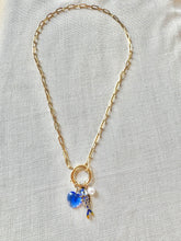 Fishy Antique Watch Chain Charm Necklace - Seacraft Collab