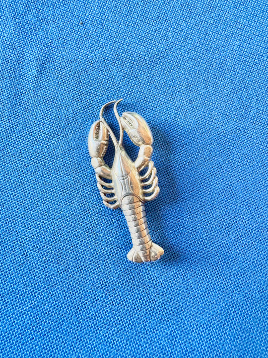 Sterling Silver Lobster Brooch - Seacraft Collab