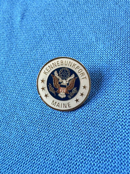 Kennebunkport Presidential Seal Enamel Lapel Pin - Seacraft Collab