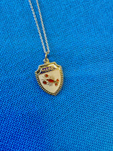 Vintage Maine Enamel Pendant Necklace - Seacraft Collab