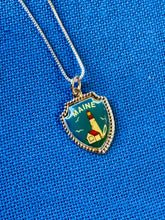 Vintage Maine Enamel Pendant Necklace - Seacraft Collab