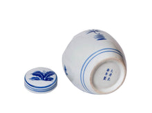 Blue and White Porcelain Abundant Peony Round Jar