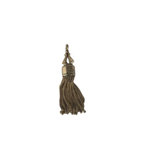 Victorian Yellow Gold 9K Victorian Tassel Gold Pendant