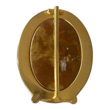 Vintage Italian Millefiori Brass Picture Frame