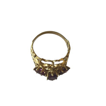 Victorian Yellow Gold 14K Ruby Ring