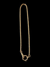 Gold Filled Watch Chain, XL Spring Ring Clip & Dog Clip