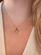 14k Gold Mini Heart Charm