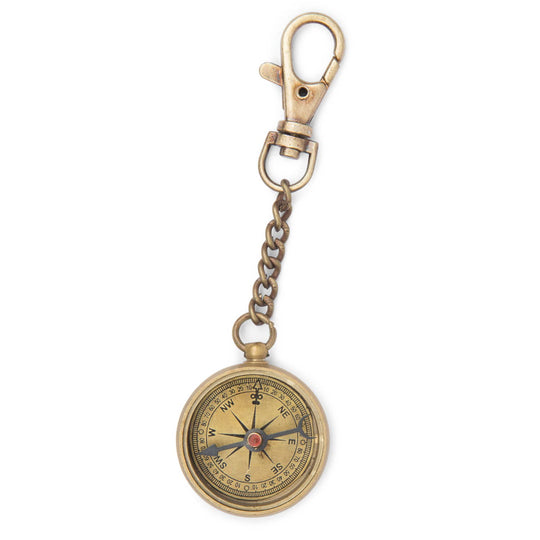 Compass Bag Charm / Key Chain