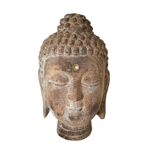 Buddha Head Sculpture, XL