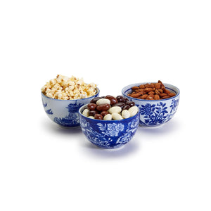 Chinoiserie Bowl, Blue Willow Motif