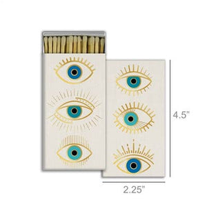 Match In Decorative  Box - Golden Eyes