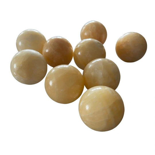 Light Yellow Jade Orb