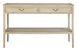 Gustavian Console Table, Antique Black