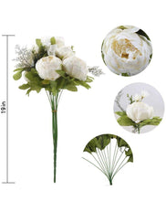 White Peony, Fixed Floral Bouquet