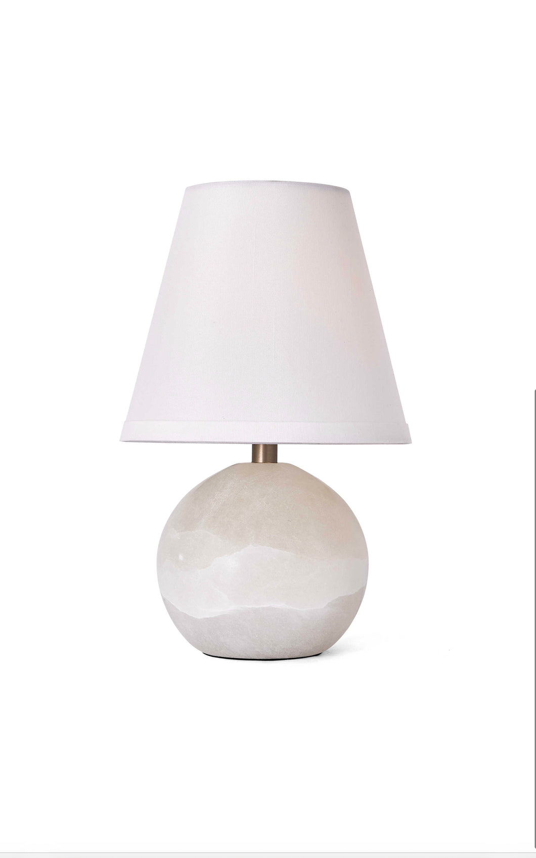 Alabaster Mini Globe Lamp