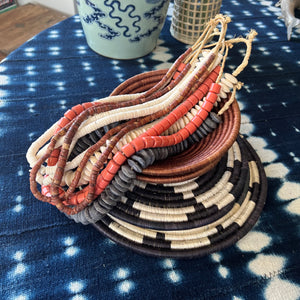 White Shell Trade Beads, Kenya