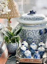 Antique Blue and White Porcelain Snuff Bottle