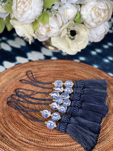 Blue & White Double Happiness Chinoiserie Chic Tassel, Double