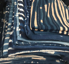 Burkina Faso Indigo Mudcloth Runner / Scarf