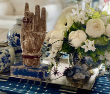 Indigo African Mudcloth Table Runner