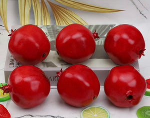 Faux Red Pomegranate