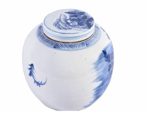 Antique reproduction porcelain jar from Luxe Curations